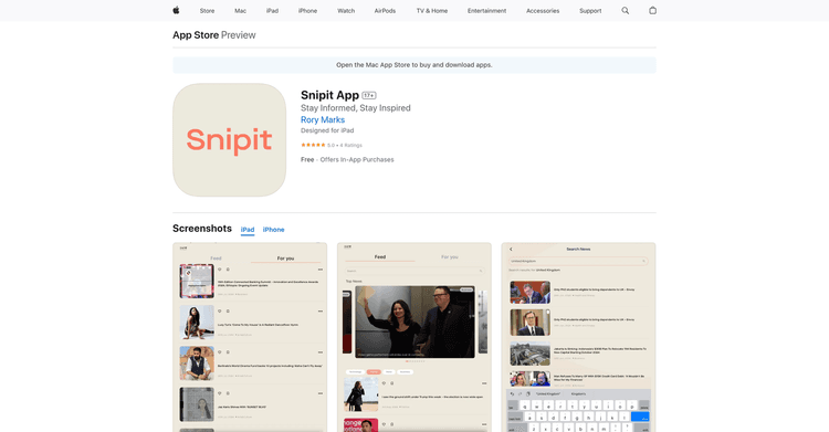 Snipit App featured image