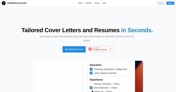 BuildMeACoverLetter featured image