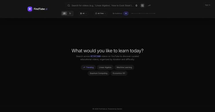 FindTube.ai featured image