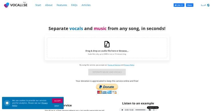 Vocali.se featured image