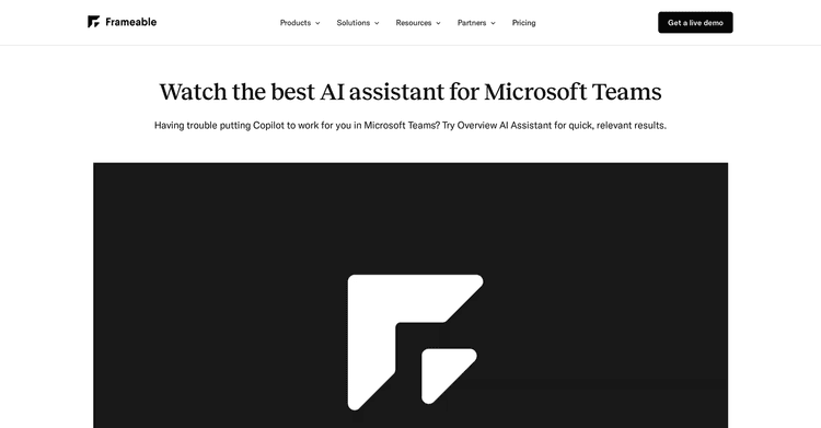 Frameable featured image