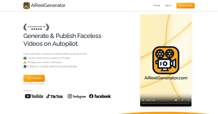 AiReelGenerator featured image