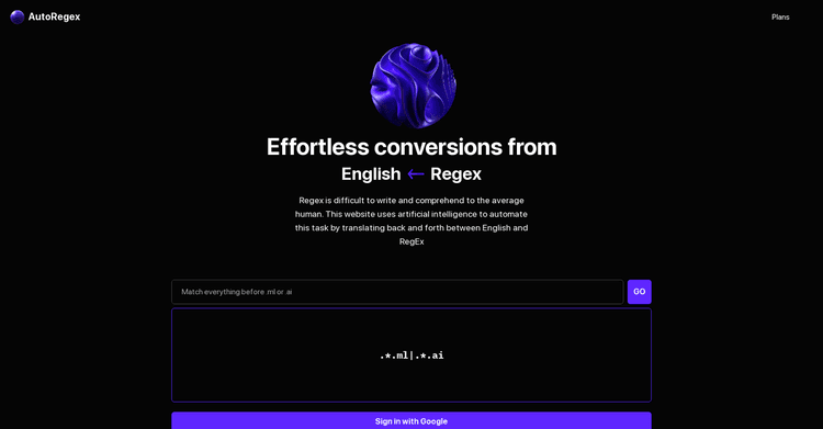 AutoRegex featured image