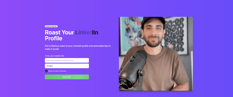RoastLinkedIn featured image