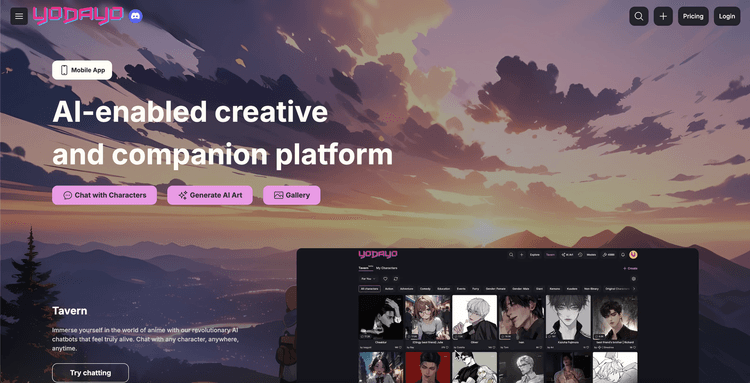 Yodayo featured image