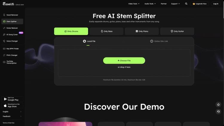AI Stem Splitter featured image