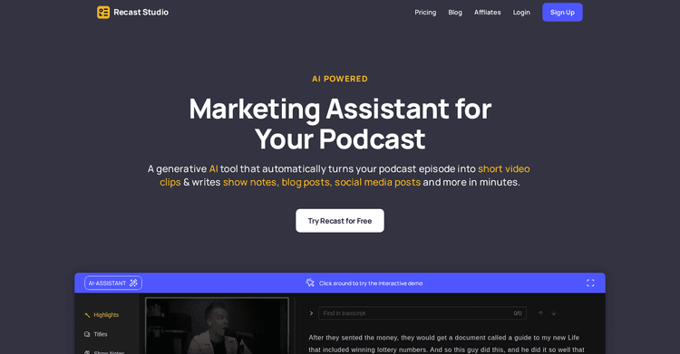 Recast Studio featured image