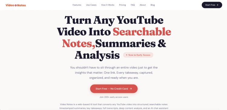 Video Notes featured image