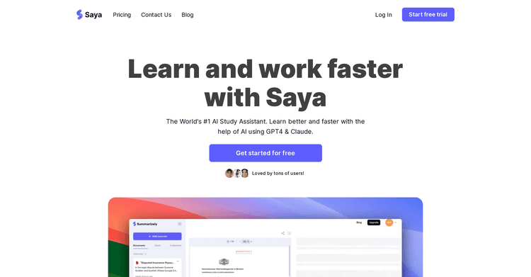 Saya featured image