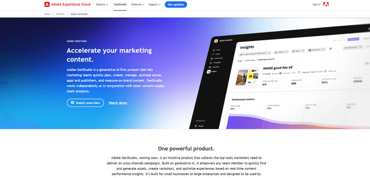 Adobe GenStudio featured image