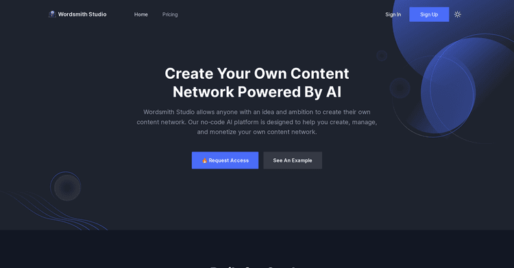 Wordsmith Studio featured image