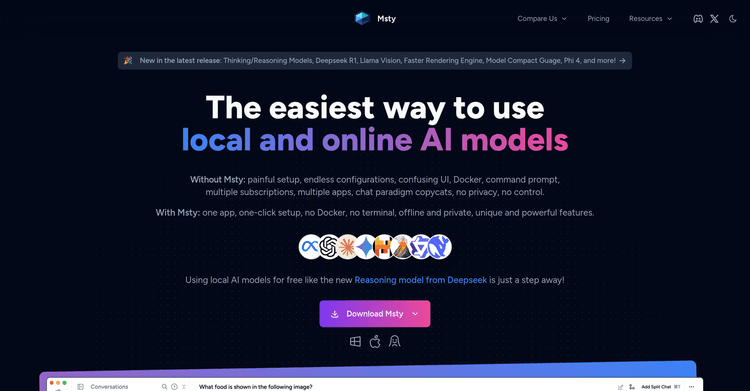 Msty featured image