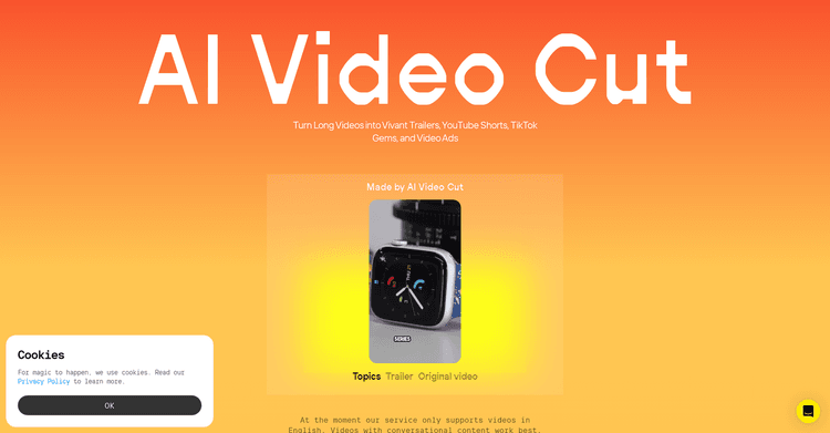 AI Video Cut featured image