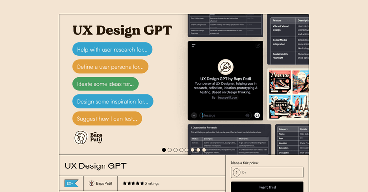 UX Design GPT featured image