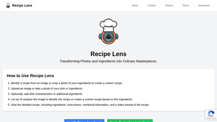 Recipe Lens featured image