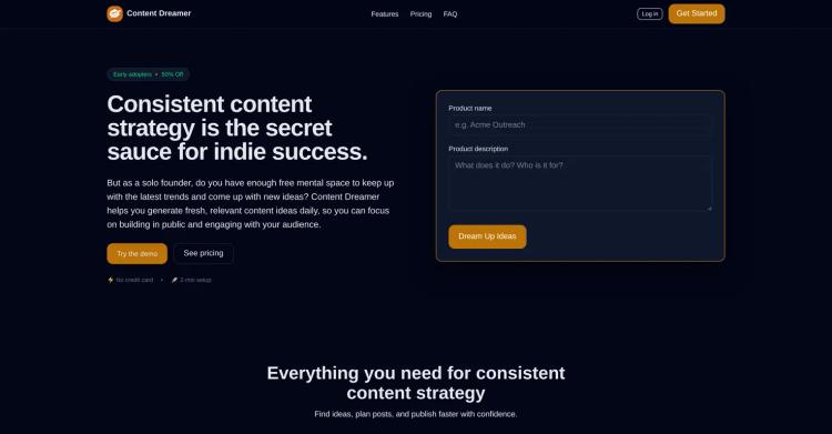 Content Dreamer AI featured image