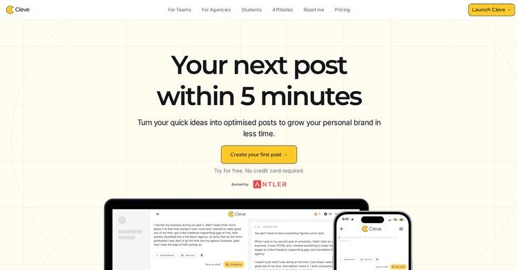 Cleve featured image