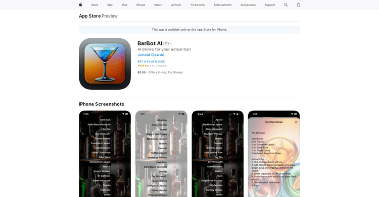 BarBot AI featured image