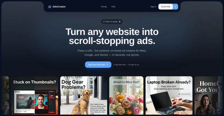 AdsCreator.com featured image