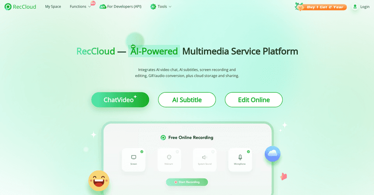RecCloud featured image