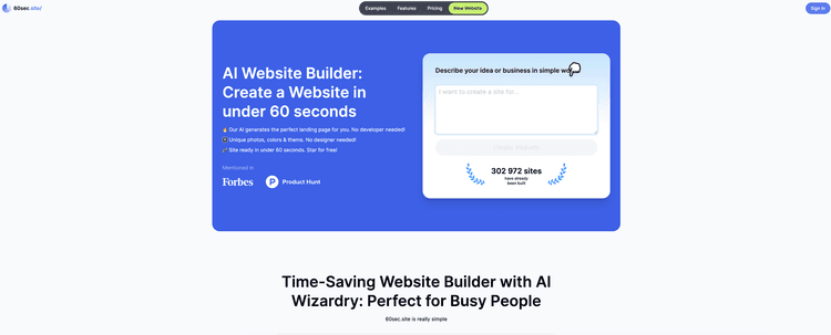 60sec.site featured image