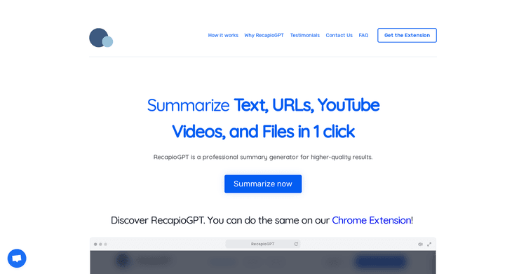 RecapioGPT featured image
