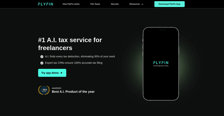 Flyfin tax featured image