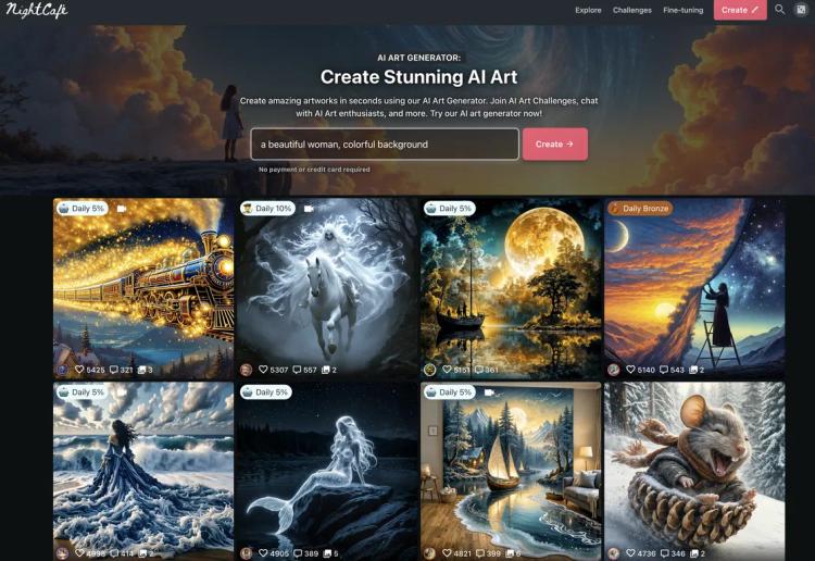 Nightcafe featured image
