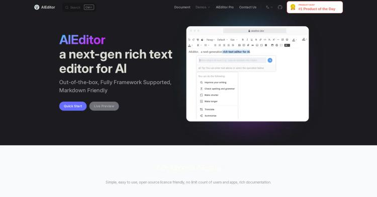 AI Editor featured image