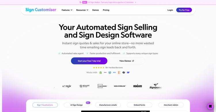 Sign Customiser featured image