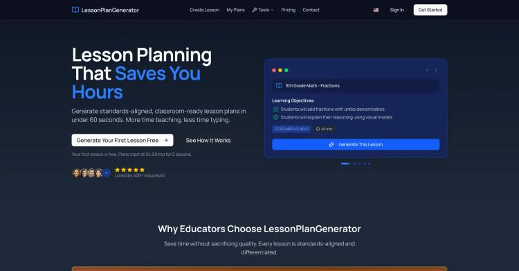 LessonPlanGenerator featured image