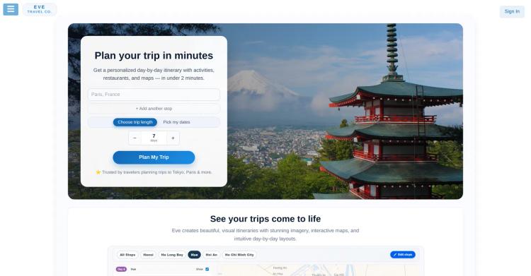 Eve Travel Co. featured image