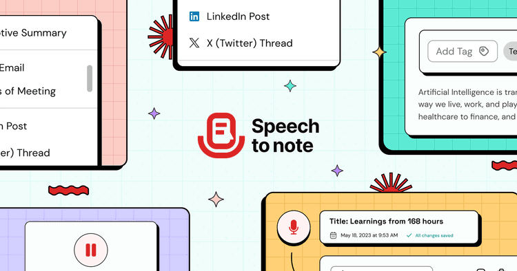 Speech to Note featured image