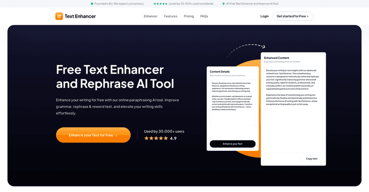 Text-Enhancer.com featured image