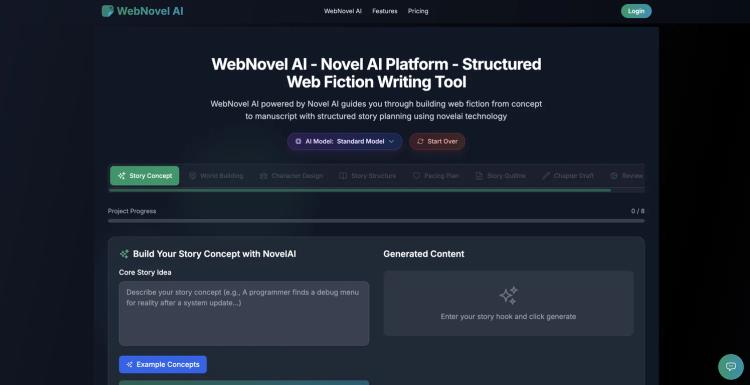 WebNovel AI featured image