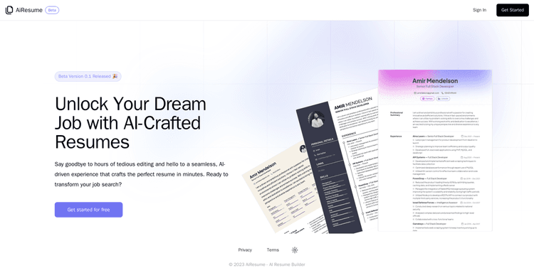 AiResume featured image