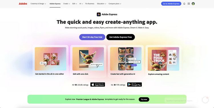 Adobe Express featured image