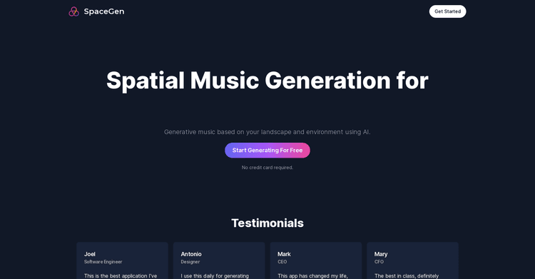 SpaceGen featured image