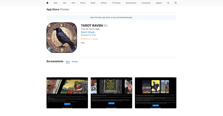 TAROT RAVEN featured image