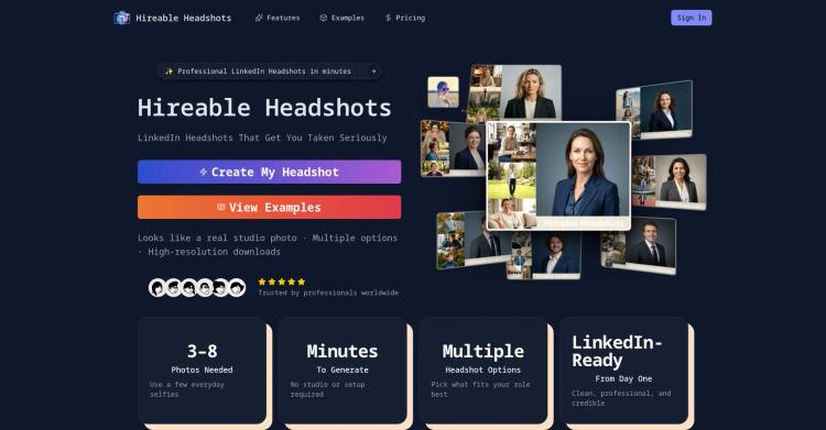 Hireable Headshots featured image