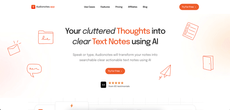 Audionotes featured image