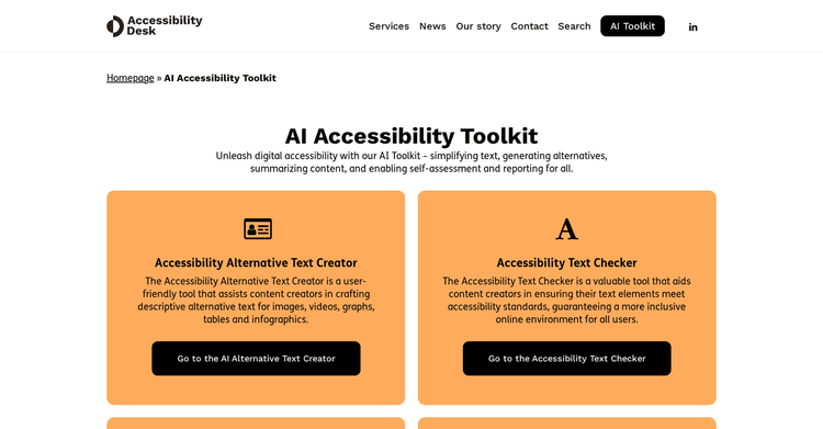 Accessibility Desk featured image