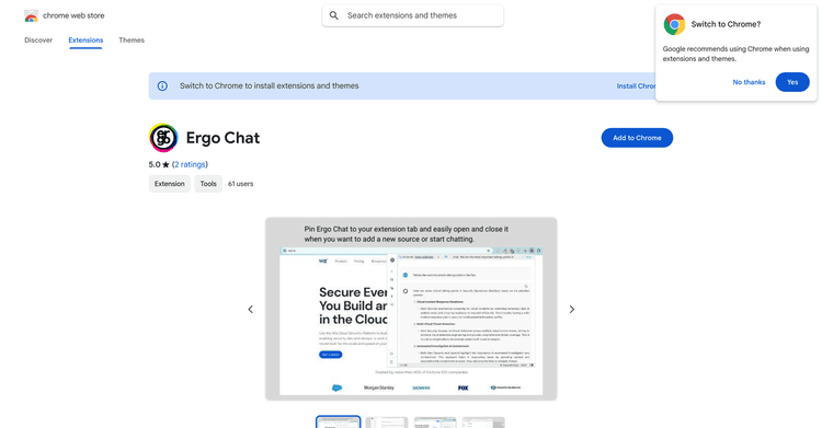 Ergo Chat featured image