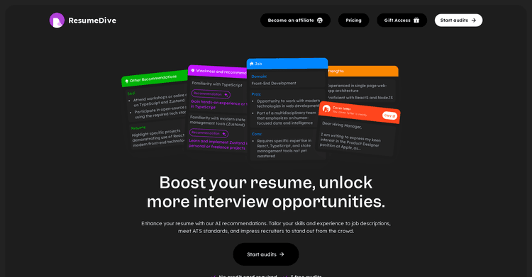 ResumeDive featured image