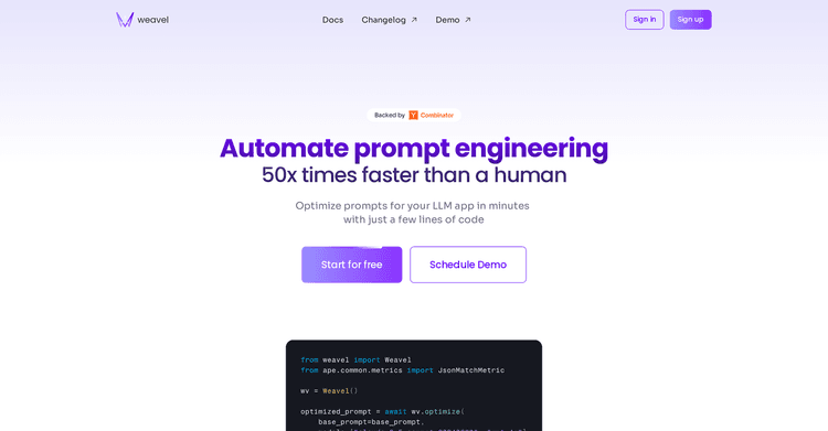 Weavel featured image