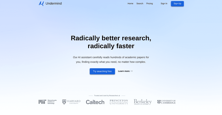 Undermind featured image