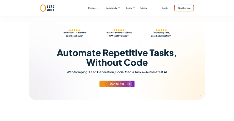ZeroWork featured image