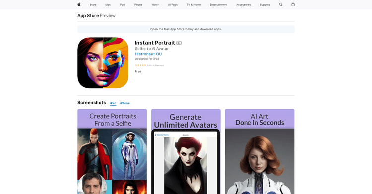 Instant Potrait featured image