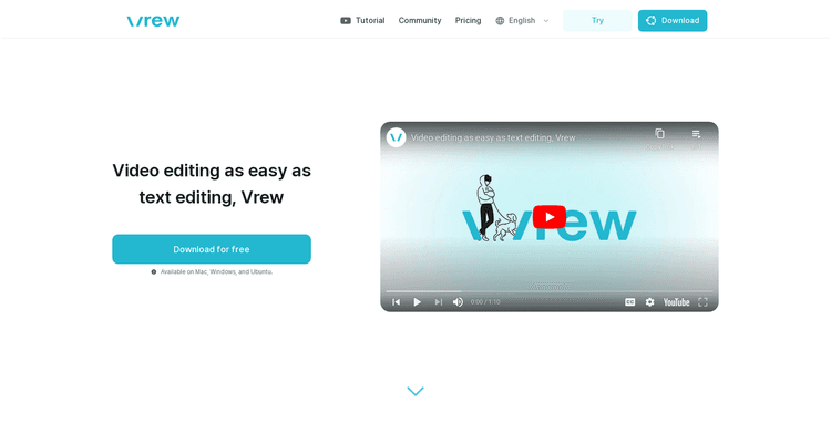 Vrew featured image