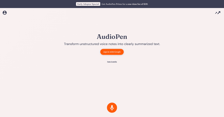 Audiopen featured image